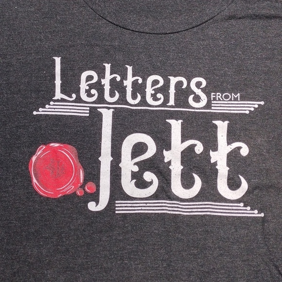 Letters from Jett men's large sized t shirt - Picture 2 of 8